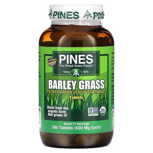 Pines International Barley Grass 500 Tablets product image