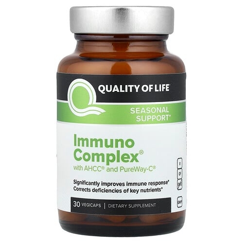 Quality Of Life Immuno Complex 30 Vegicaps product image