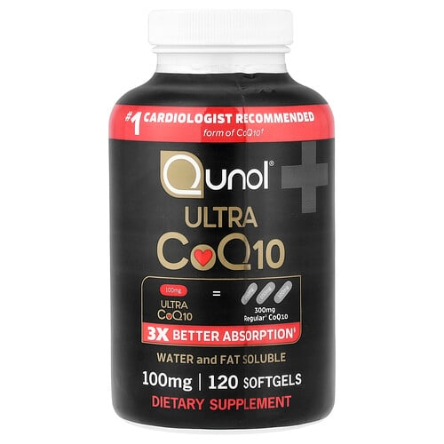 Qunol Ultra Coq10 100 Mg 120 Softgels product image