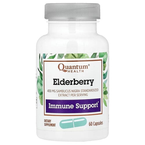 Quantum Health Elderberry 60 Capsules 200 Mg Per Capsule product image