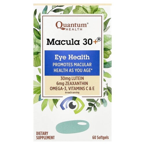 Quantum Health Macula 30 Eye Health 60 Softgels product image