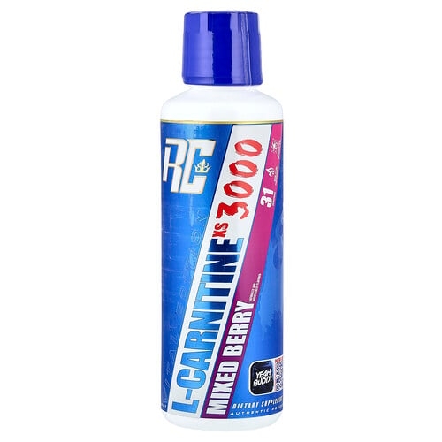 Ronnie Coleman Vital Edition L Carnitine Xs 3000 Mixed Berry 16 Fl Oz 473 28 Ml product image