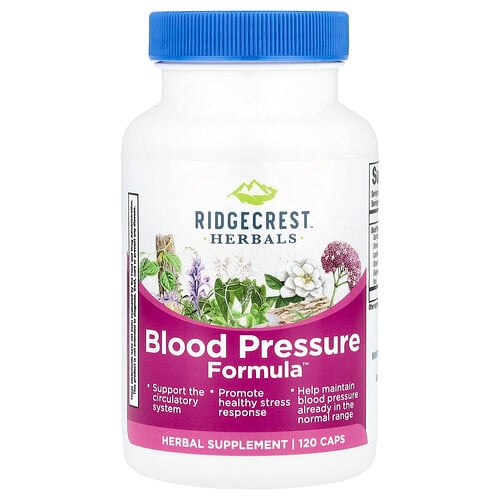 Ridgecrest Herbals Blood Pressure Formula 120 Caps product image