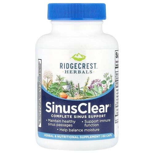 Ridgecrest Herbals Sinusclear 60 Capsules product image