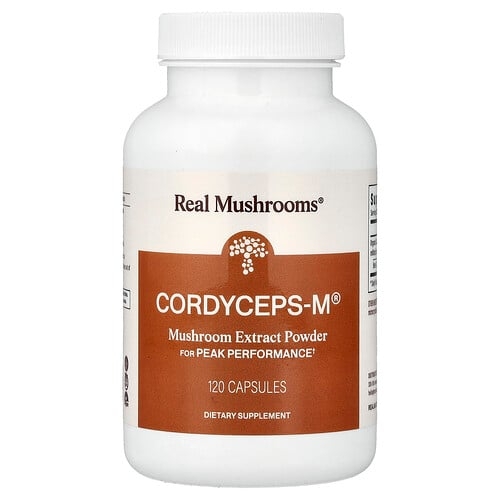 Real Mushrooms Cordycep M Mushroom Extract Powder 120 Capsules product image