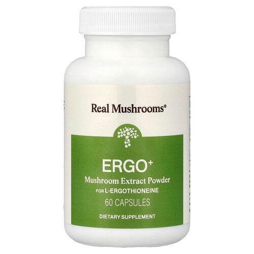Real Mushrooms Ergo L Ergothioneine 60 Capsules product image