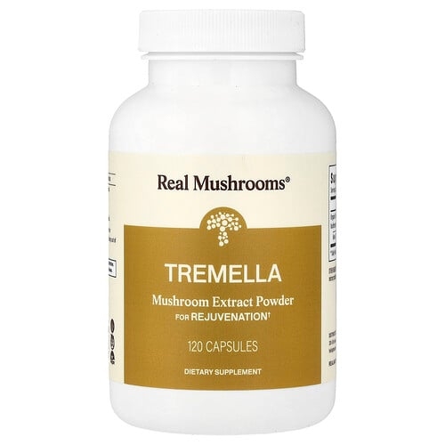 Real Mushrooms Tremella Mushroom Extract Powder 120 Capsules product image