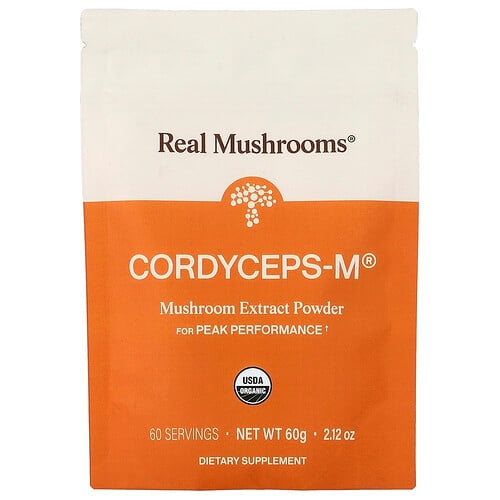 Real Mushrooms Cordyceps M Mushroom Extract Powder 2 12 Oz 60 G product image