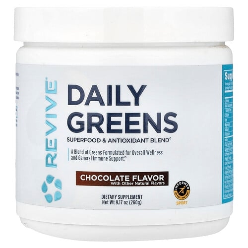 Revive Daily Greens Chocolate 9 17 Oz 260 G product image