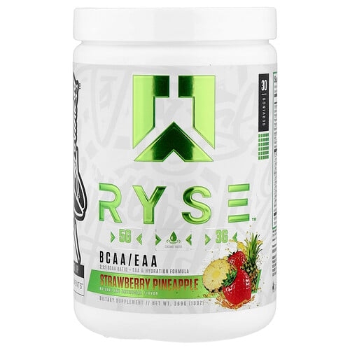 Ryse Bcaa Eaa Strawberry Pineapple 13 Oz 369 G product image