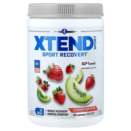 Xtend Sport Recovery Strawberry Kiwi Splash 10 Oz 285 G product image
