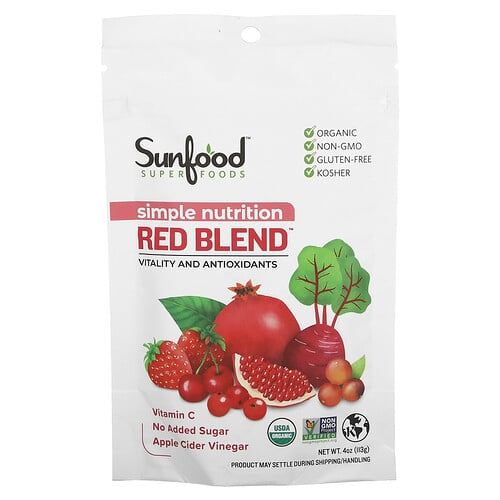 Sunfood Simple Nutrition Red Blend 4 Oz 113 G product image