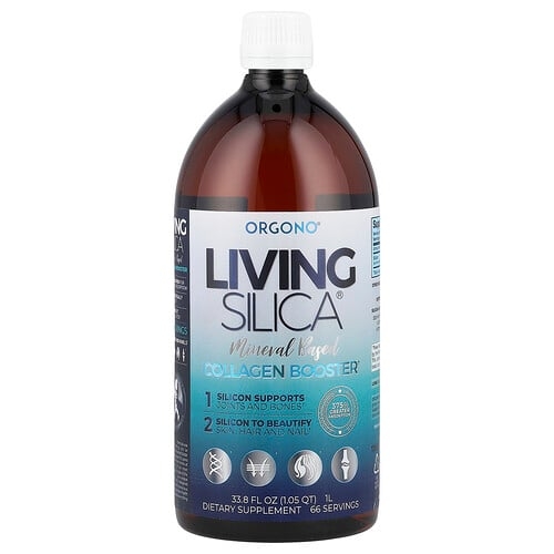 Silicium Laboratories Orgono Living Silica Collagen Booster 22 5 Mg 33 8 Fl Oz 1 L product image