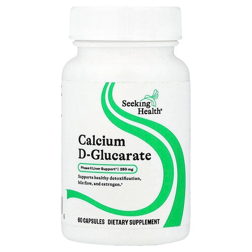 Seeking Health Calcium D Glucarate 250 Mg 60 Capsules product image