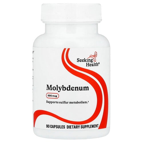 Seeking Health Molybdenum 500 Mcg 90 Capsules product image