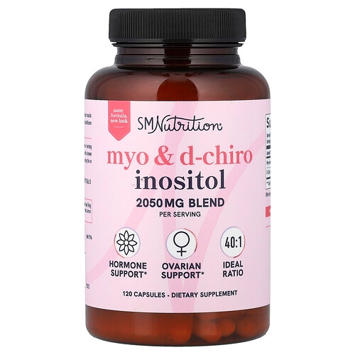 Smnutrition Myo D Chiro Inositol 120 Capsules product image
