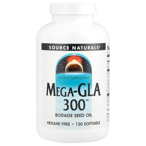 Source Naturals Mega Gla 300 120 Softgels product image