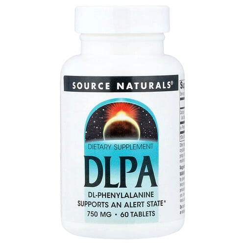 Source Naturals Dlpa 750 Mg 60 Tablets product image