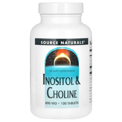 Source Naturals Inositol Choline 100 Tablets product image