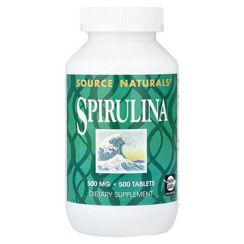 Source Naturals Spirulina 500 Tablets product image