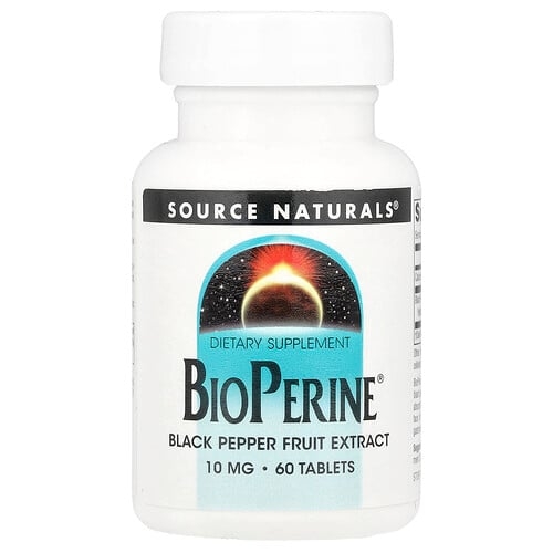 Source Naturals Bioperine 60 Tablets product image