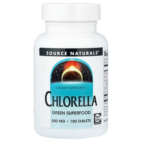 Source Naturals Chlorella 500 Mg 100 Tablets product image