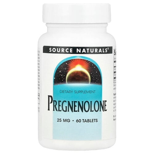 Source Naturals Pregnenolone 25 Mg 60 Tablets product image