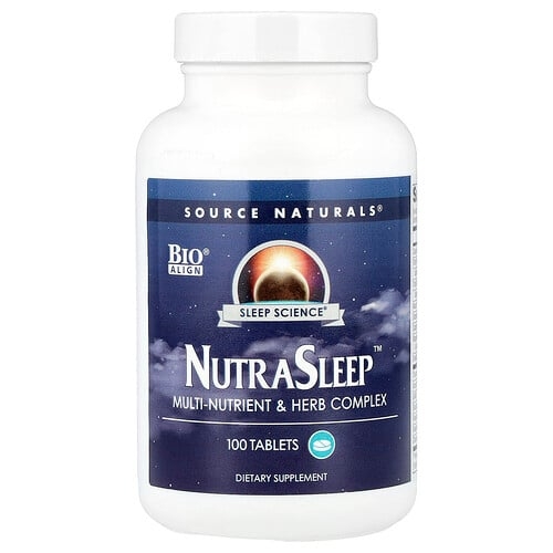 Source Naturals Sleep Science Nutrasleep 100 Tablets product image