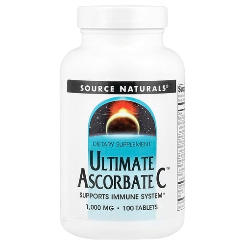 Source Naturals Ultimate Ascorbate C 100 Tablets product image