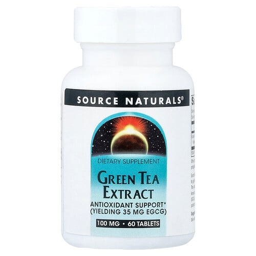 Source Naturals Green Tea Extract 60 Tablets 100 Mg Per Tablet product image