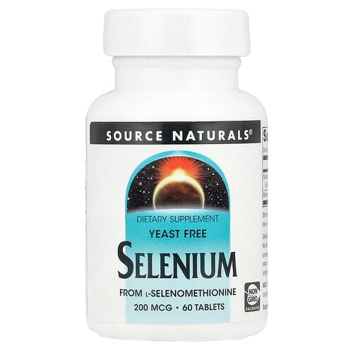 Source Naturals Selenium Yeast Free 200 Mcg 60 Tablets product image