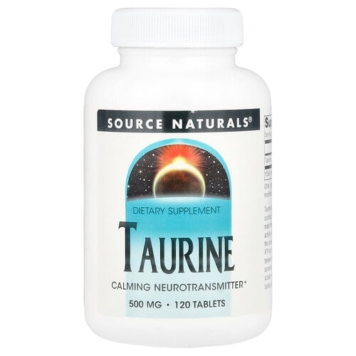Source Naturals Taurine 500 Mg 120 Tablets product image