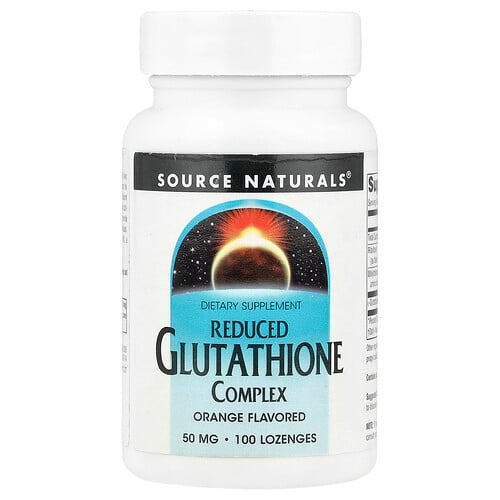 Source Naturals Reduced Glutathione Complex Orange 100 Lozenges product image