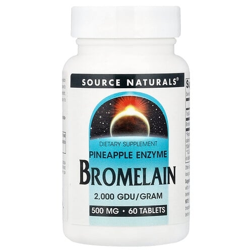 Source Naturals Bromelain 500 Mg 60 Tablets product image