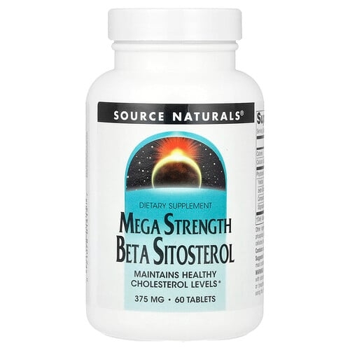 Source Naturals Mega Strength Beta Sitosterol 60 Tablets product image