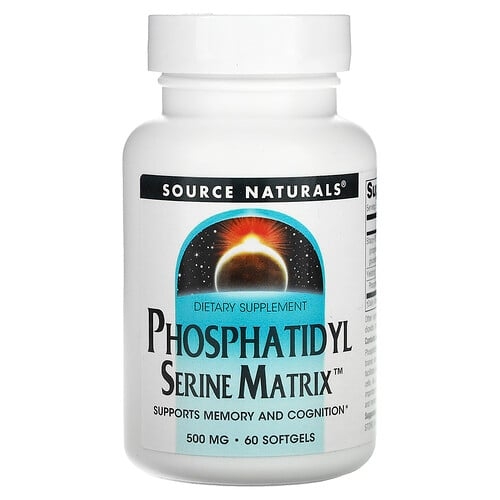 Source Naturals Phosphatidyl Serine Matrix 500 Mg 60 Softgels product image