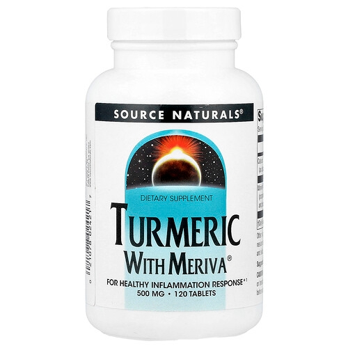 Source Naturals Turmeric With Meriva 120 Tablets product image