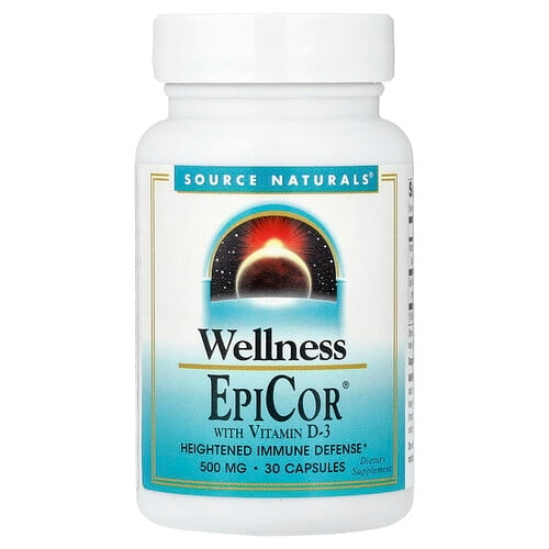 Source Naturals Wellness Epicor With Vitamin D 3 30 Capsules product image