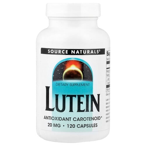 Source Naturals Lutein 20 Mg 120 Capsules product image