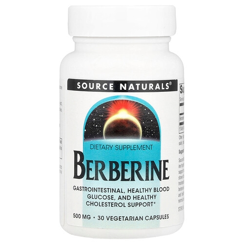 Source Naturals Berberine 500 Mg 30 Vegetarian Capsules product image