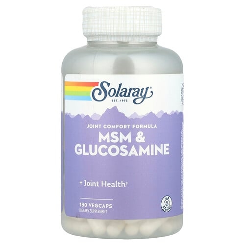 Solaray Msm Glucosamine 180 Vegcaps product image