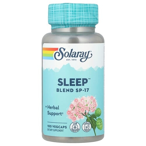 Solaray Sleep Blend Sp 17 100 Vegcaps product image