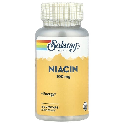 Solaray Niacin 100 Mg 100 Vegcaps product image