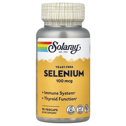 Solaray Selenium 100 Mcg 90 Vegcaps product image