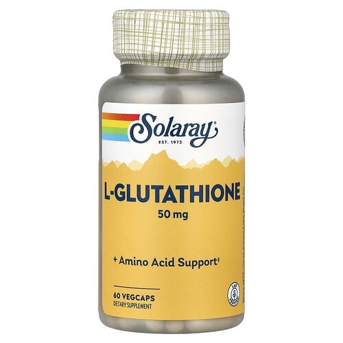 Solaray L Glutathione 50 Mg 60 Vegcaps product image