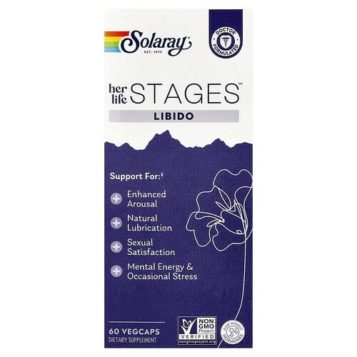 Solaray Her Life Stages Libido 60 Vegcaps product image