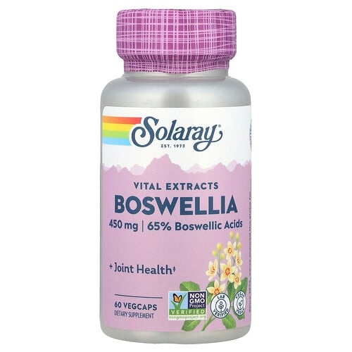 Solaray Vital Extracts Boswellia 450 Mg 60 Vegcaps product image