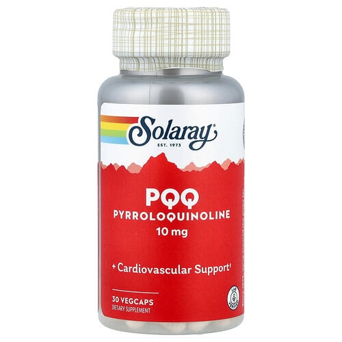 Solaray Pqq Pyrroloquinoline 10 Mg 30 Vegcaps product image