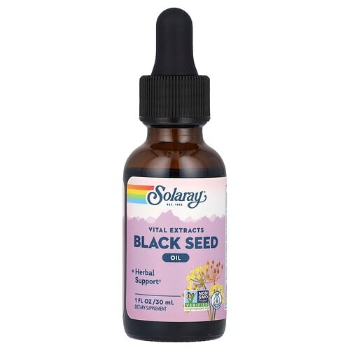 Solaray Vital Extracts Black Seed Oil 1 Fl Oz 30 Ml product image