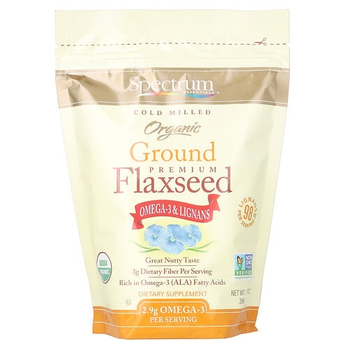 Spectrum Essentials Organic Ground Premium Flaxseed 14 Oz 396 G product image
